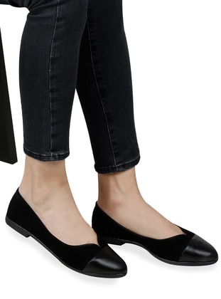 Black - Flat - Casual - Flat Shoes - Renkli Butik