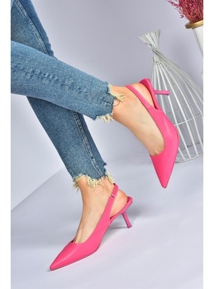 Pink - High Heel - Heels - Fox Shoes