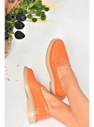 Orange - Casual - Casual Shoes - Fox Shoes