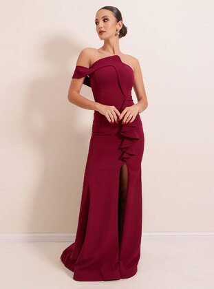 Fully Lined -  - Evening Dresses - By Saygı