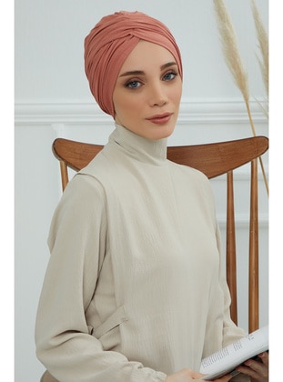 Hijab Undercap,Salmon,B 9
