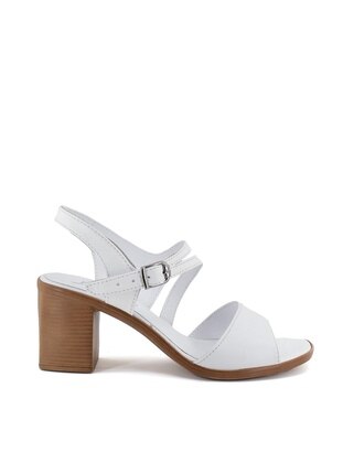 White - Sandal - Ayakkabı Fuarı