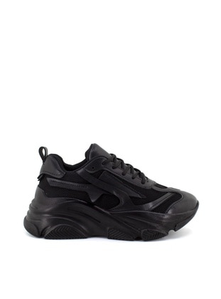 Black - Sport - Sports Shoes - Ayakkabı Fuarı