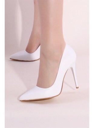 White - Heels - Ayakkabı Fuarı