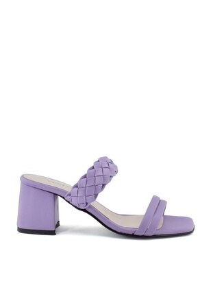 Lilac - Slippers - Ayakkabı Fuarı