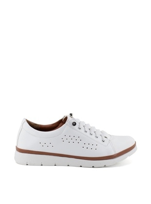 White - Casual - Casual Shoes - Ayakkabı Fuarı