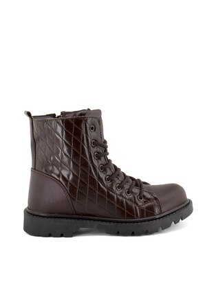 Brown - Boot - Boots - Ayakkabı Fuarı