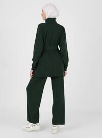 Emerald - Unlined - Polo neck - Knit Suits