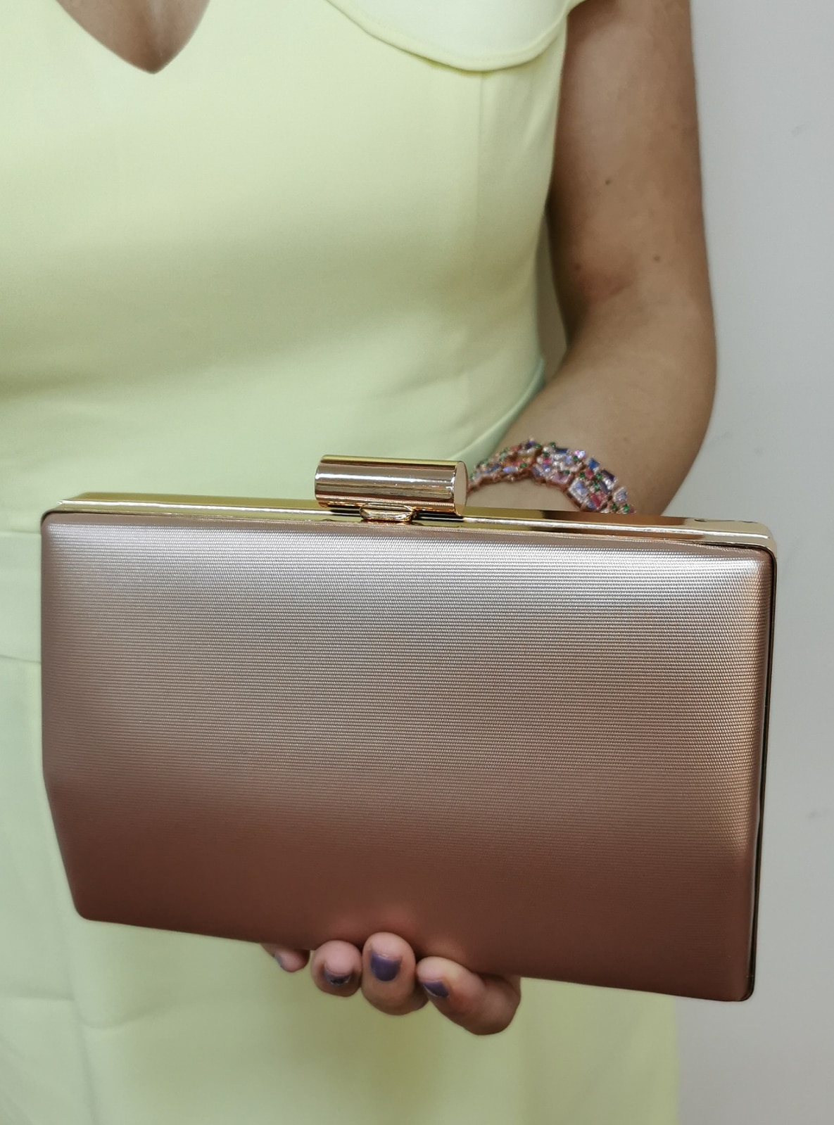 Vtg 30s Art Deco Ornate Bugle Bead Copper Bronze Box Purse Handbag Evening  Bag | eBay