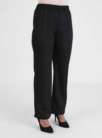 Tunic&Pants Co-Ord Black
