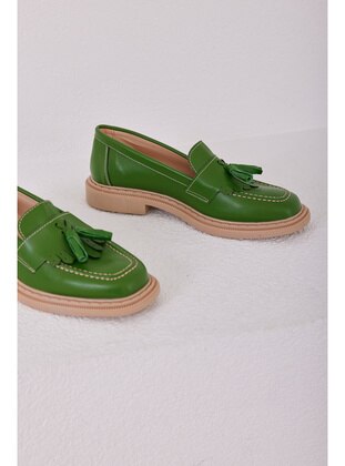 Green - Casual Shoes - Madamra