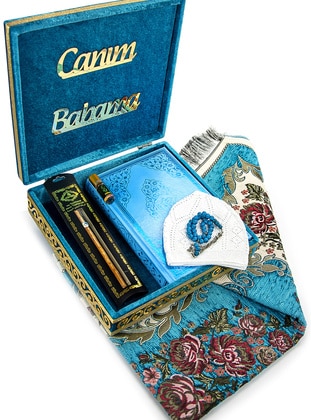 Blue - Islamic Products > Religious Gift Sets - İhvan