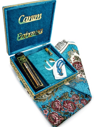 Blue - Islamic Products > Religious Gift Sets - İhvan