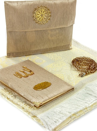 Light Gold - Islamic Products > Religious Gift Sets - İhvan