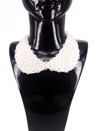 White - Necklace - Beoje