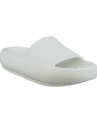 White - Sandal - 200gr - Slippers - Pembe Potin