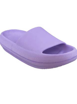 Lilac - Sandal - 200gr - Slippers - Pembe Potin