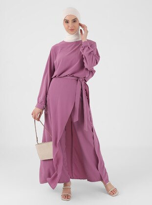 Unlined - Lilac - Evening Suit - Rana Zenn