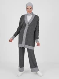 Unlined - V neck Collar - Knit Suits