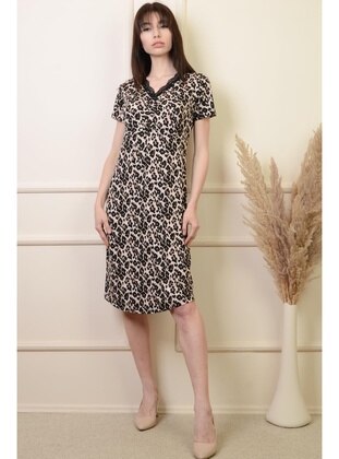 Multi - Plus Size Dress - Pinkmark