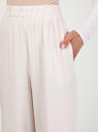Ecru - White - Pants