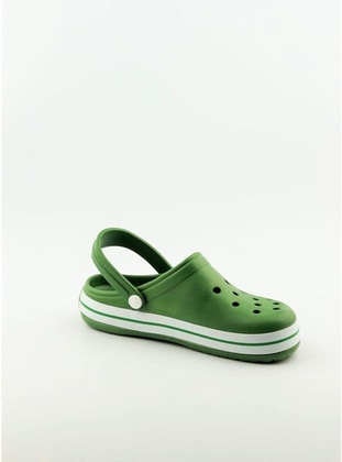 Green - Sandal - Slippers - Liman Ayakkabı