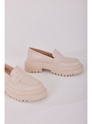 Cream - Casual Shoes - Madamra