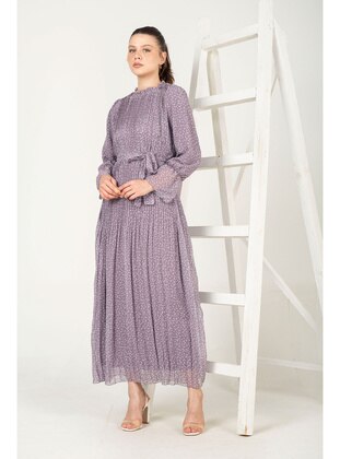 Lilac - Modest Dress - Melike Tatar