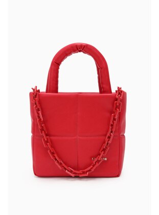 Red - Satchel - Clutch Bags / Handbags - Levi`dor