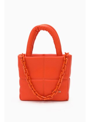 Orange - Satchel - Clutch Bags / Handbags - Levi`dor