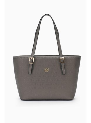 Gray - Satchel - Clutch Bags / Handbags - Levi`dor