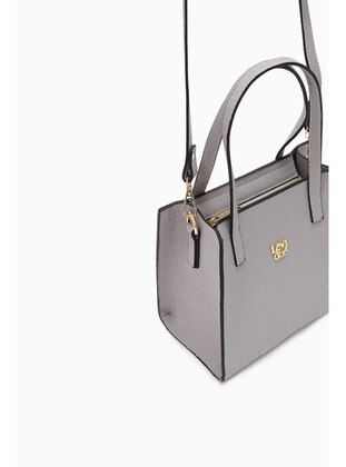 Gray - Satchel - Clutch Bags / Handbags - Levi`dor