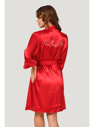 Red - Morning Robe - Loya