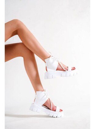 White - Sandal - Sandal - Artı Artı Ayakkabı