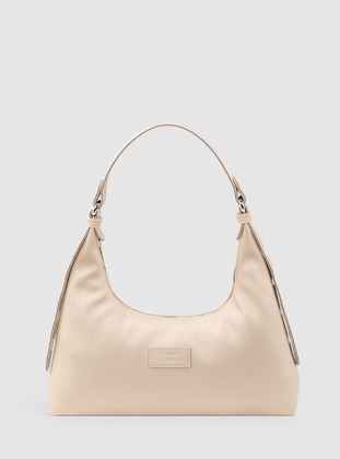 Cream - Satchel - 300gr - Shoulder Bags - Housebags