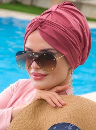 Dusty Rose - Swim Hijab - AİŞE TESETTÜR