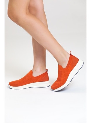 Orange - Casual - Sports Shoes - Letoon