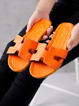 Orange - Orange - Sandal - Orange - Sandal - Orange - Sandal - Orange - Sandal - Orange - Sandal - Slippers - Ayakkabı Havuzu