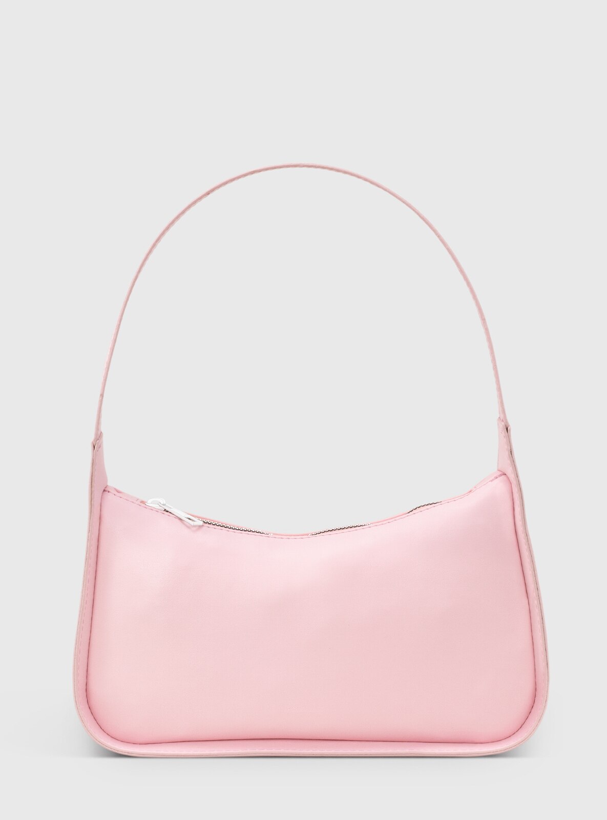 Powder - Pink - Baguette Bags - Faux Leather
