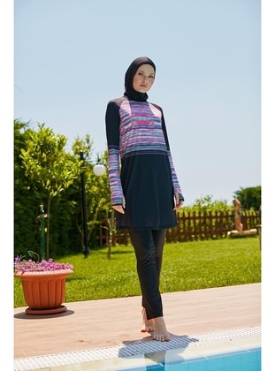 Black - Black - Burkini - Mayou