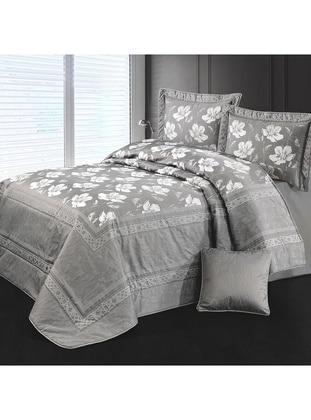 Gray - Bed Spread - Nazik Home