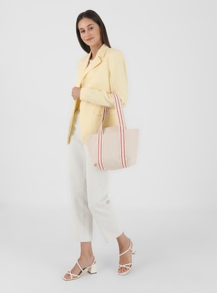 Beige - Satchel - Shoulder Bags - Icone