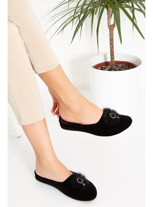 Black - Home Shoes - Biocomfort
