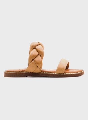 Tan - Sandal - Slippers - Epocale