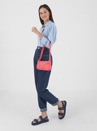 Pink - Satchel - Shoulder Bags - Icone