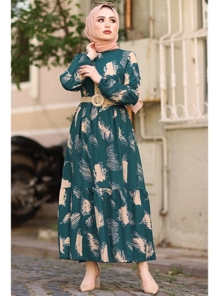 Petrol - Modest Dress - In Style