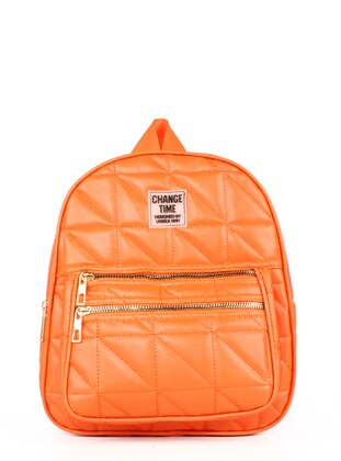Orange - Backpack - Backpacks - Luwwe Bag’s