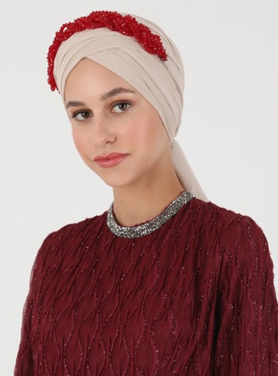 Maroon - Hijab Accessories - ALİCEMOOD
