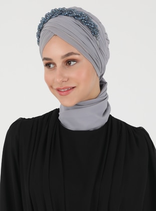 Indigo - Hijab Accessories - ALİCEMOOD