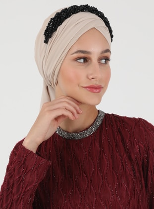 Black - Hijab Accessories - ALİCEMOOD